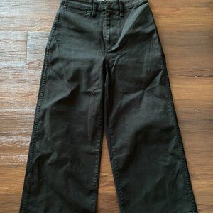 NWT Madewell Emmett Wide Leg Crop